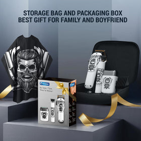 BESTBOMG electric shaver in hand illustrating ergonomic grip and control benefit