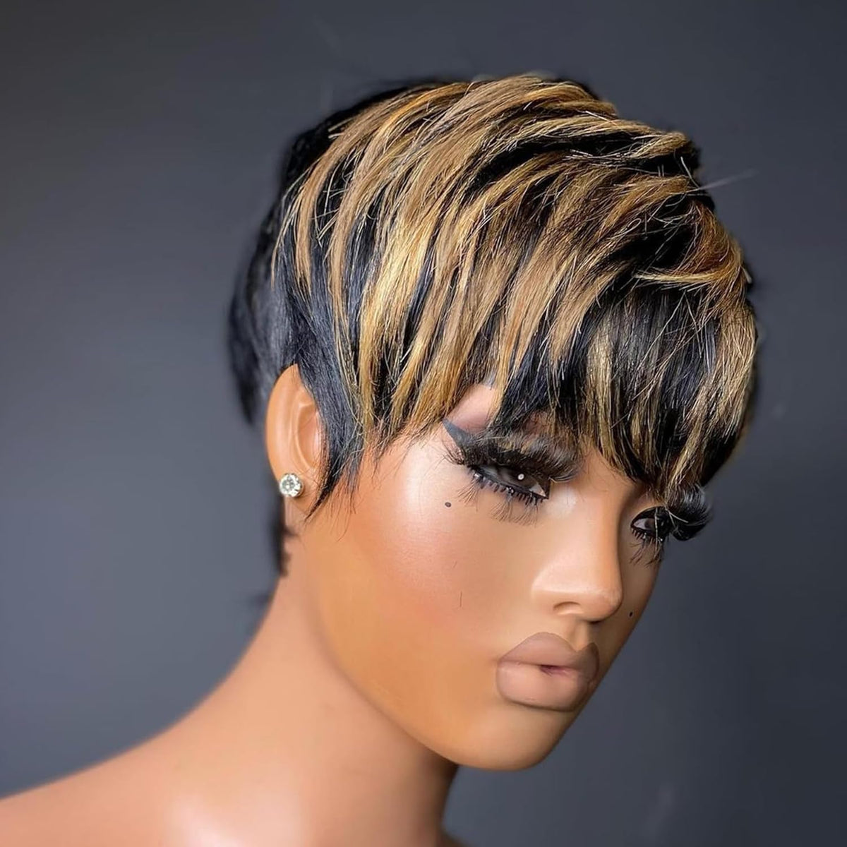 Besteffie close-up of hair texture and shine highlighting premium human hair