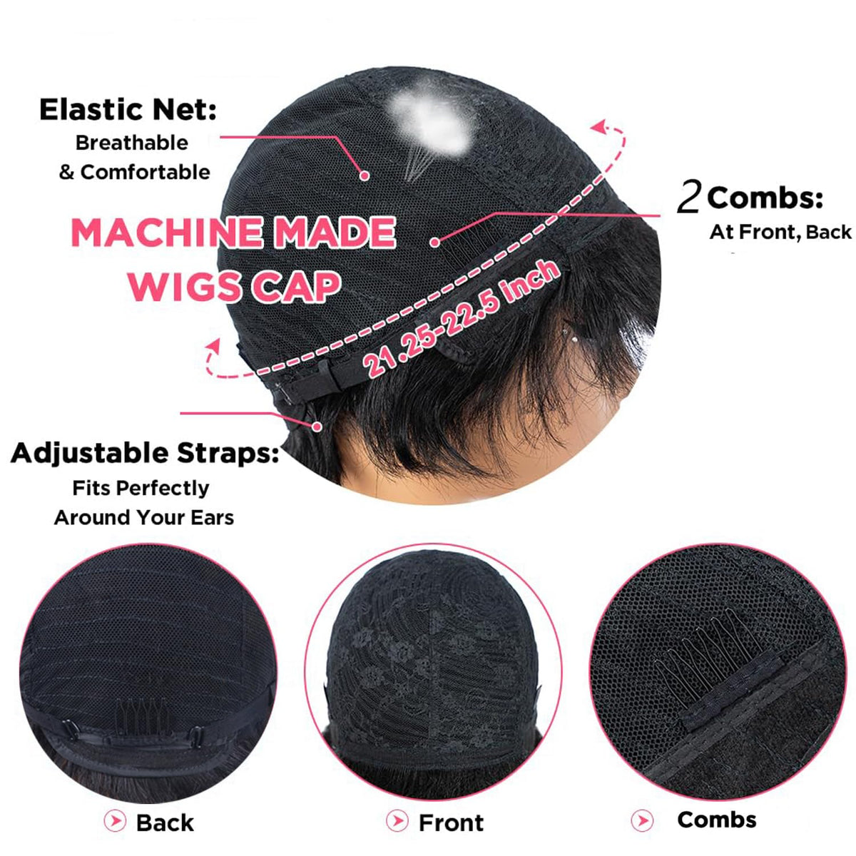 Besteffie wig worn in office setting for effortless professional styling