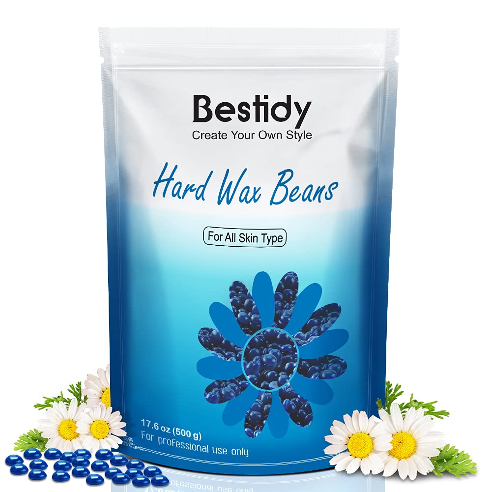 Bestidy front packaging sea blue beads showing product label and 500g size with clarity