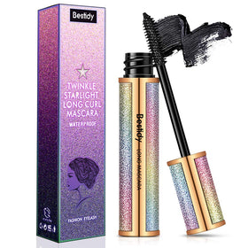 Bestidy mascara front packaging showing sleek tube and label benefit