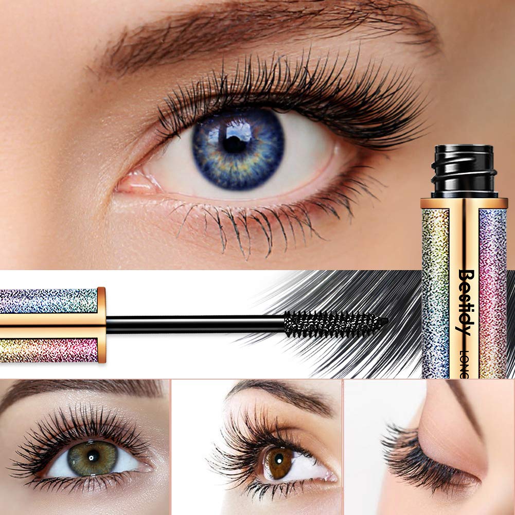 Bestidy mascara wand close-up demonstrating even fiber pickup