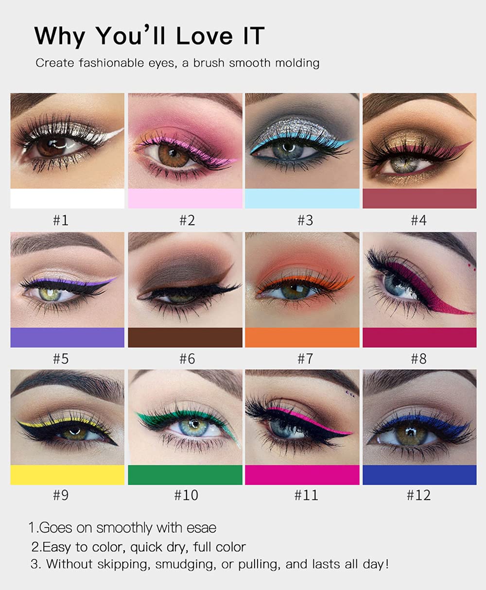 BestLand lineup of 12 colors with swatches showing versatile shade selection