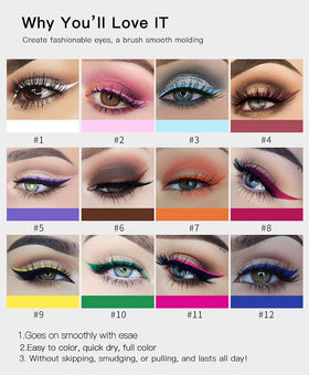BestLand lineup of 12 colors with swatches showing versatile shade selection