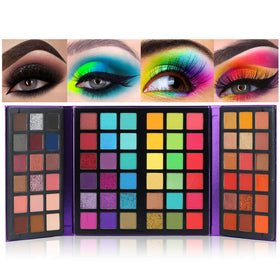 BestLand palette front open showing all 72 colors and finishes benefit versatile looks