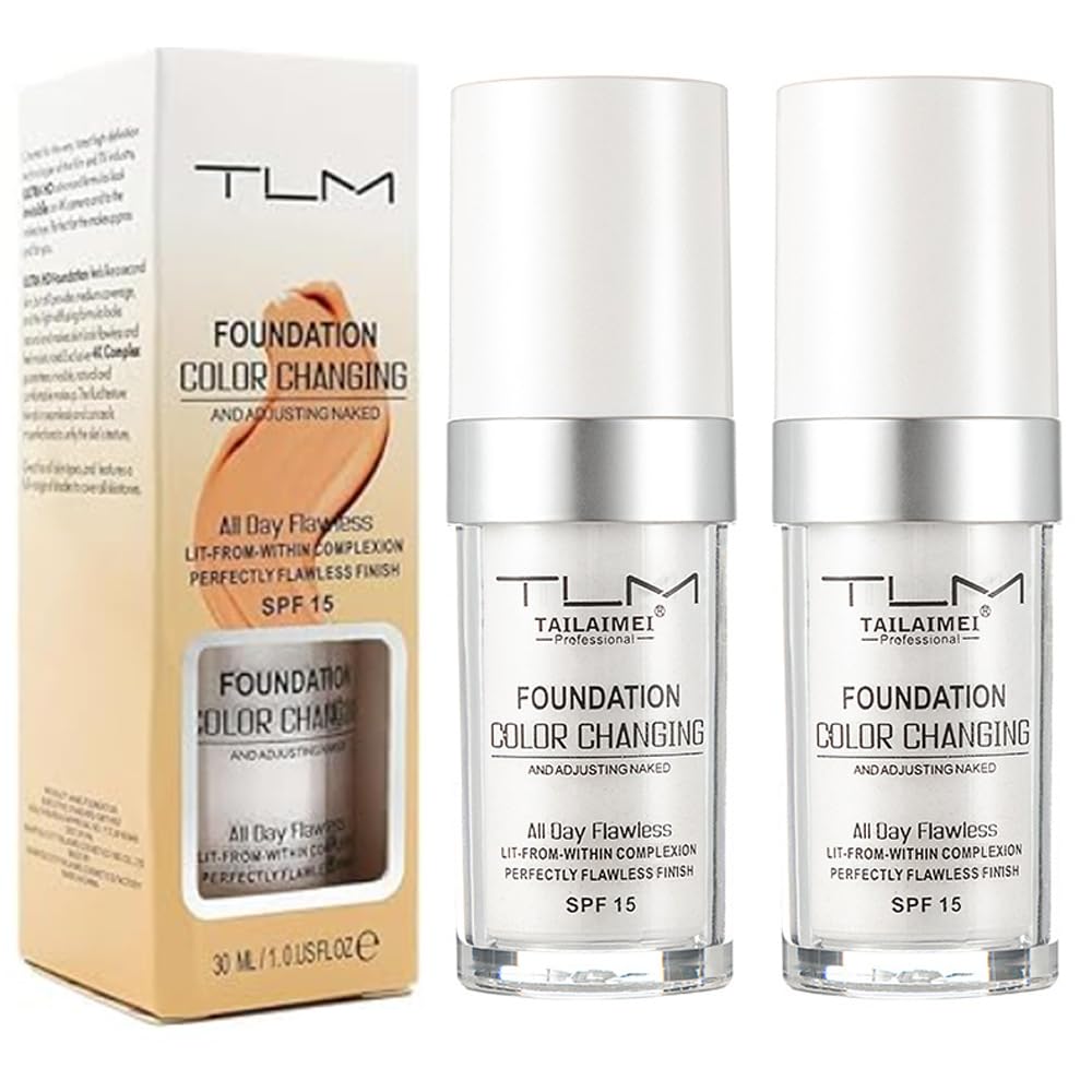 BestLand foundation texture swatches blending to show shade-adapting effect