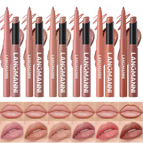 BestLand front packaging of 12-piece nude lip kit showing complete set and convenience