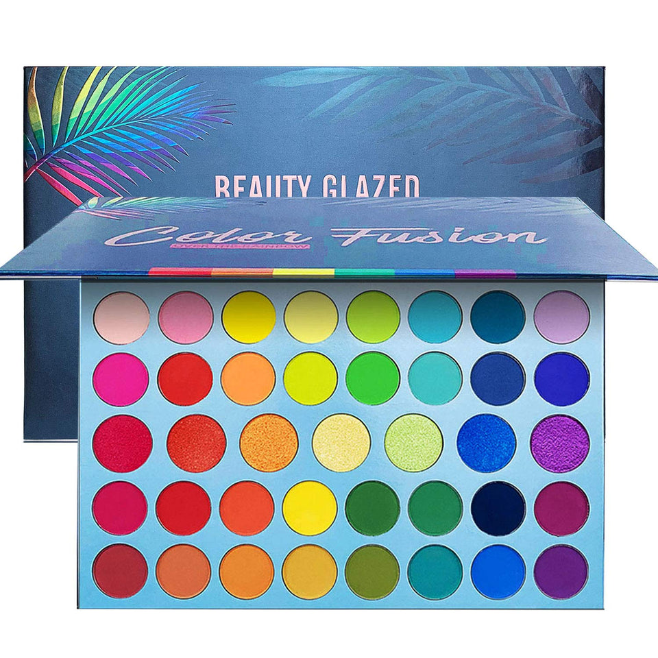 BestLand front packaging showing full 39-color rainbow palette and layout benefits