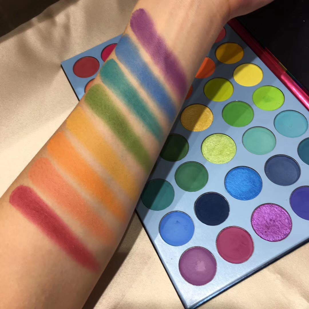 BestLand lifestyle festival makeup example highlighting bold color impact