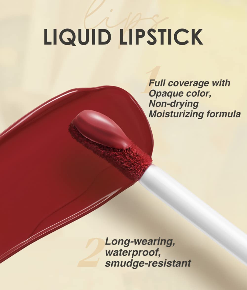 BestLand lip liner pens showing slim tips for precise definition and control