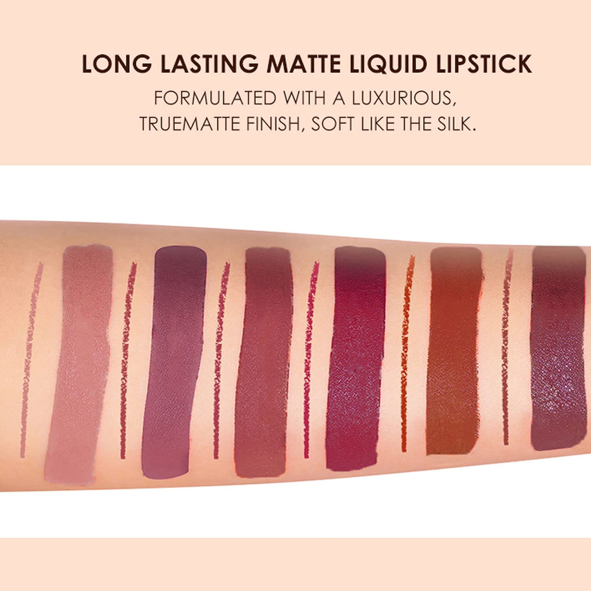 BestLand lip liner pens detail demonstrating precise tip and control