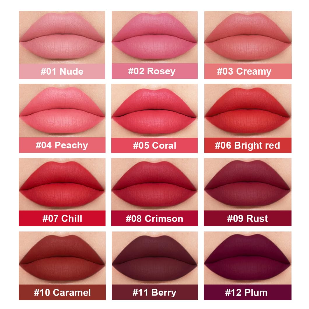 BestLand open tube with velvet matte drop showing rich pigment payoff
