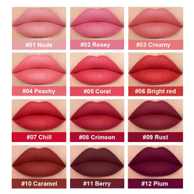 BestLand open tube with velvet matte drop showing rich pigment payoff