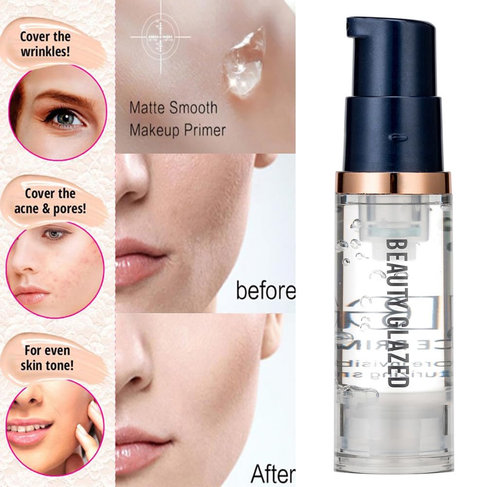 BestLand hydrating face primer tube label detail showing smoothing benefits