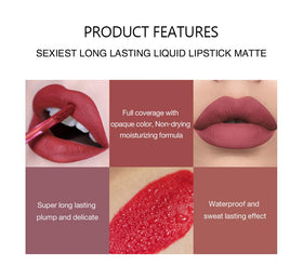 BestLand swatches on arm displaying six shades with high pigmentation benefit color clarity