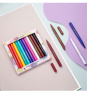 BestLand water droplets on a swatch illustrating waterproof performance and lasting color