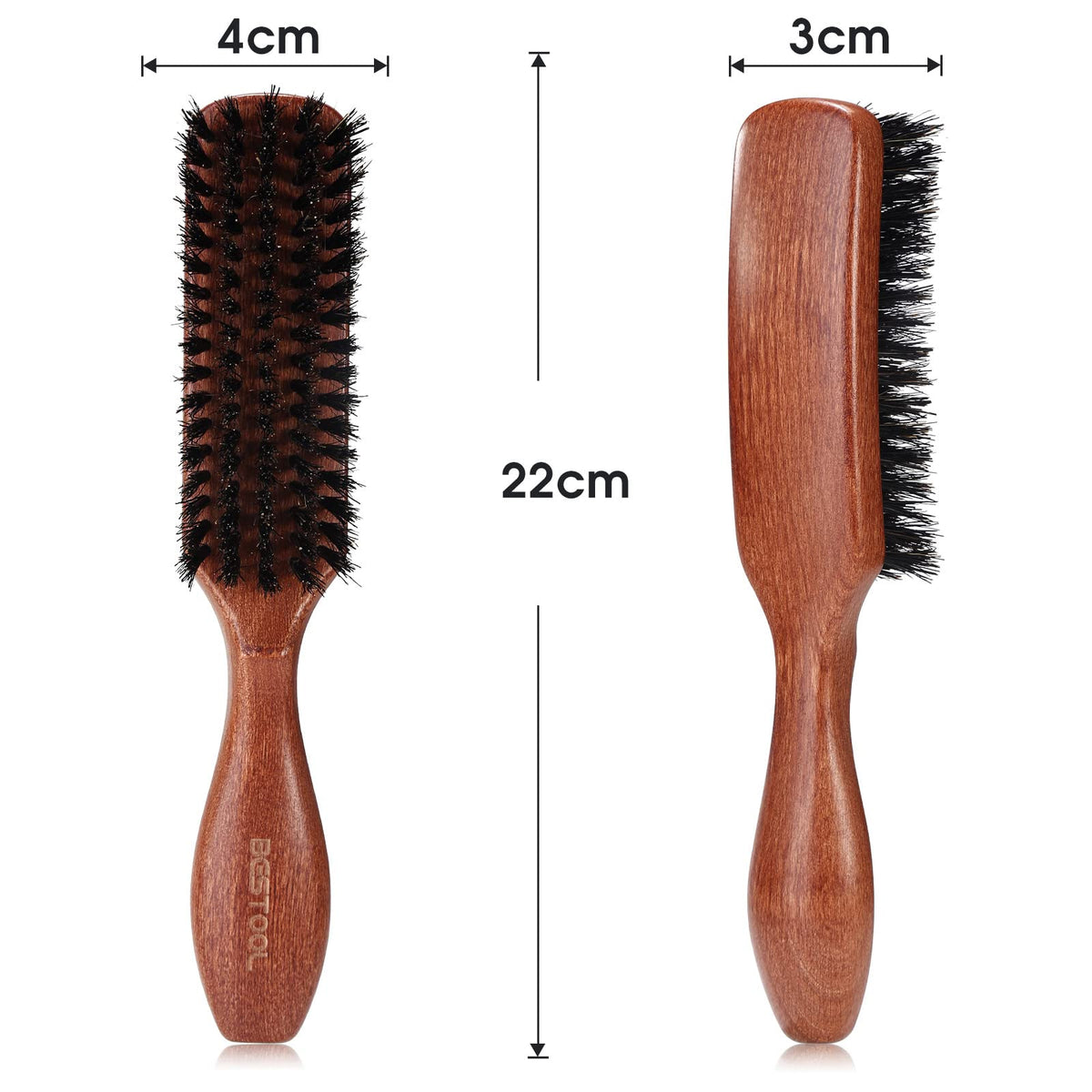 BESTOOL included cleaner tool removing trapped hairs for easy maintenance