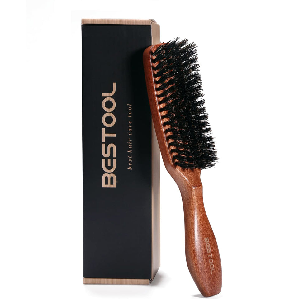 BESTOOL front view of brush packaging showing product and benefits