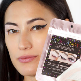 Beth Bender Beauty close-up of stencil edge showing precision and shape