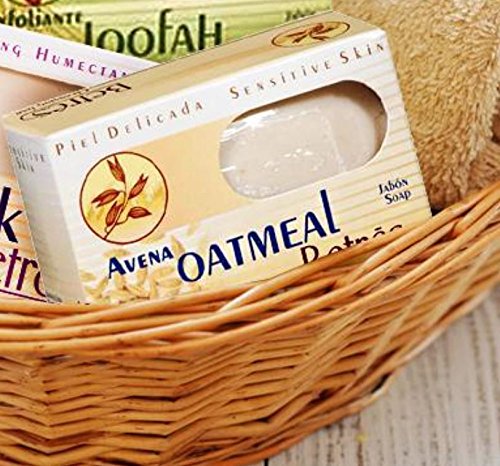 Lather from Betres Avena bar on a washcloth demonstrating rich foam and gentle cleansing