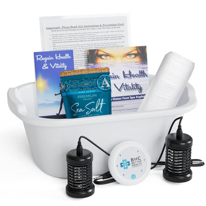 Better Health Company front view of basin and controller showing easy setup and neat design
