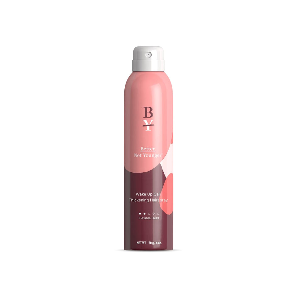 Better Not Younger front packaging showing sleek 6 oz bottle and product name for shelf appeal