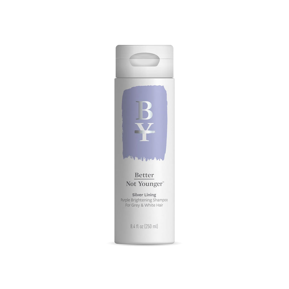 Better Not Younger front bottle view showing label and brightening benefit