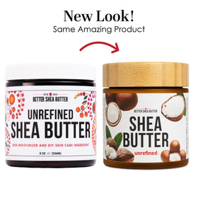 Better Shea Butter used on textured hair to reduce frizz and add shine