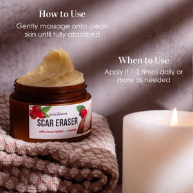 Better Shea Butter on hands demonstrating moisturizing action and skin comfort