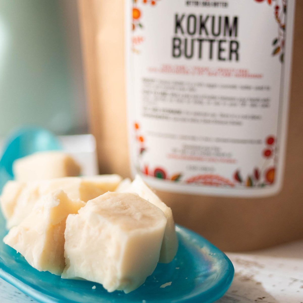 Better Shea Butter kokum butter on bathroom shelf in lifestyle setting for daily use