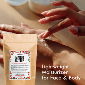 Better Shea Butter applied to skin illustrating hydration and softer skin appearance