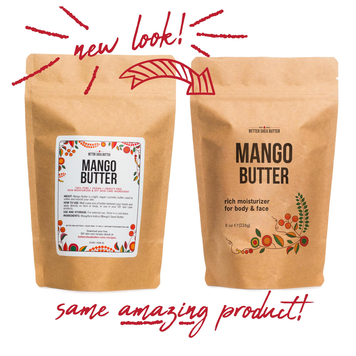 Better Shea Butter measuring mango butter and oils for DIY skincare recipes