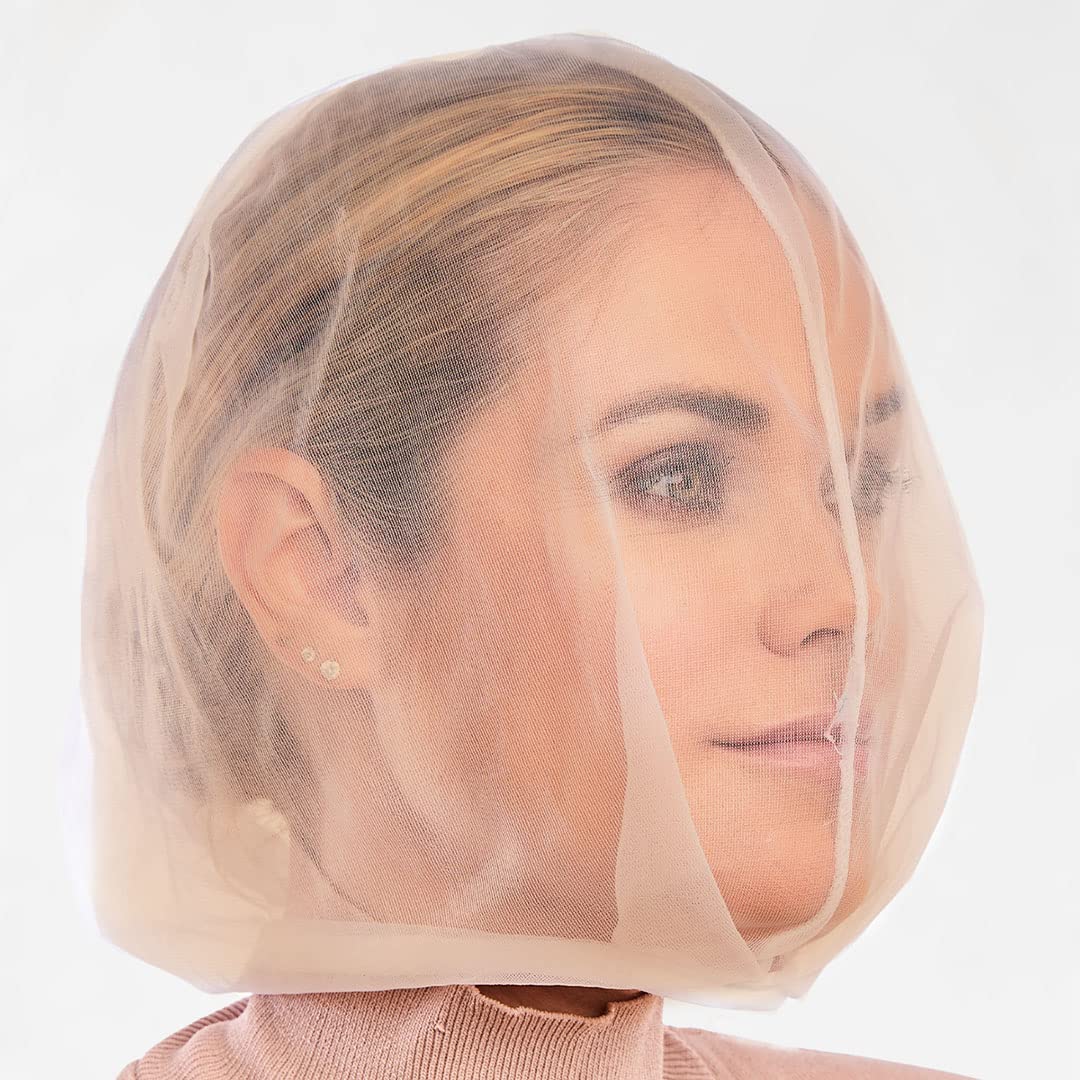 Betty Dain chiffon texture close-up for breathable gentle protection