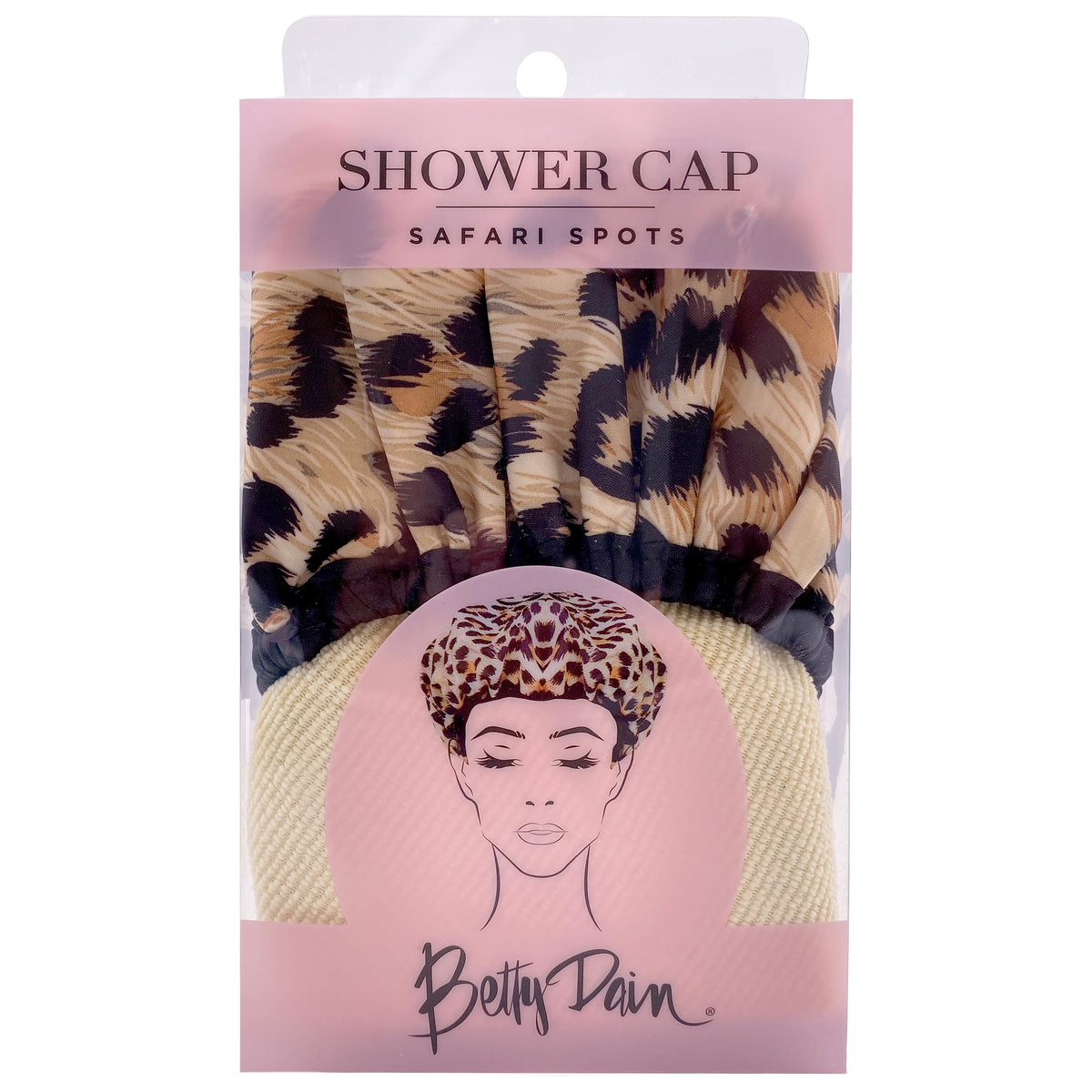 Betty Dain cap held in hand for size comparison showing oversized coverage benefit