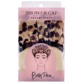 Betty Dain cap held in hand for size comparison showing oversized coverage benefit