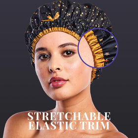 Betty Dain cap used while sleeping preserving styled hair overnight benefit