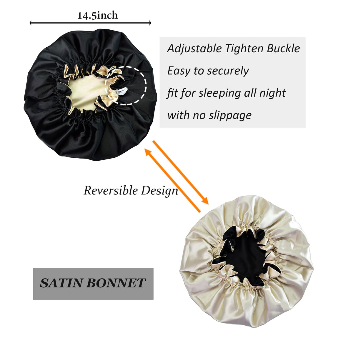 Beutyme double-layer closeup highlighting satin texture and durable stitching for longevity