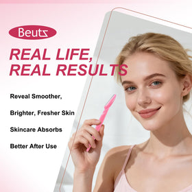 Beutz travel pouch lifestyle shot showing portable grooming solution