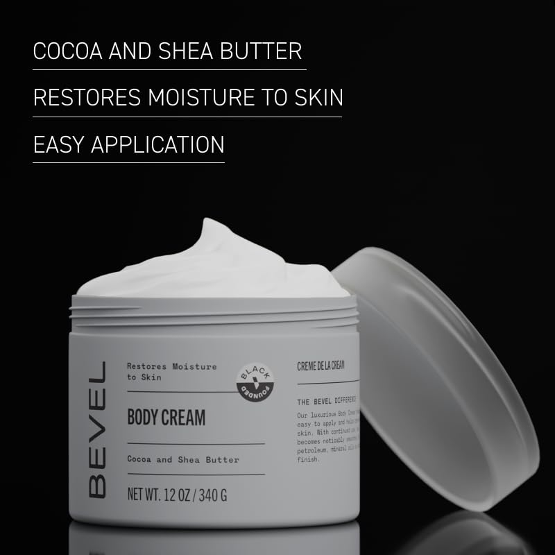 Application on male hand demonstrating Bevel absorbent non-greasy finish