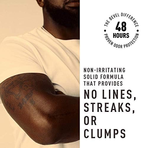 Bevel ingredients label close-up showing aluminum-free formulation benefits
