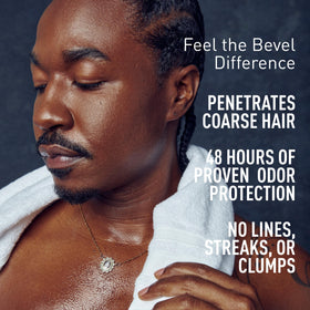 Bevel open stick texture highlighting smooth coconut oil and shea butter glide