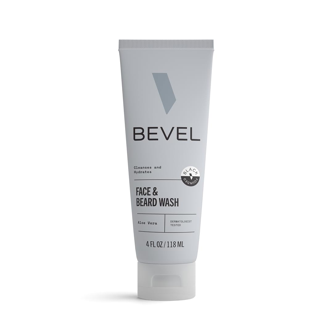 Bevel front bottle view showing product and clear labeling for daily cleansing