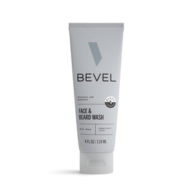 Bevel front bottle view showing product and clear labeling for daily cleansing
