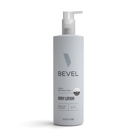 Bevel front packaging 16oz shows clean design and daily moisturizing benefit