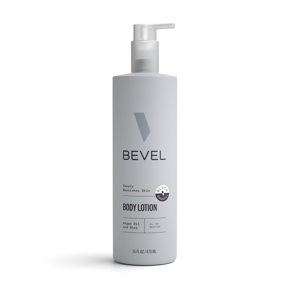 Bevel front packaging 16oz shows clean design and daily moisturizing benefit