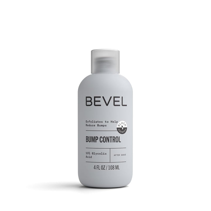 Bevel front packaging bottle showing clean branding and travel size benefit