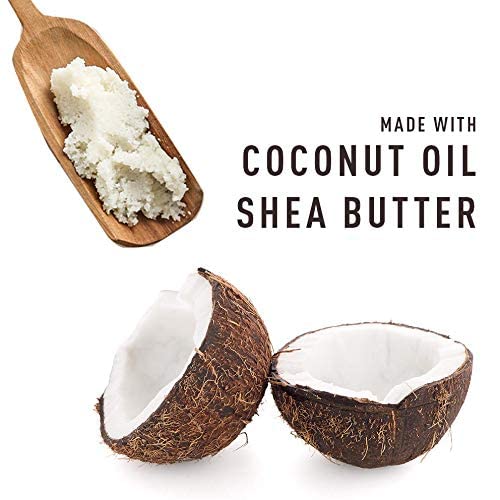 Bevel shampoo in shower with wet textured hair showing detangling benefit