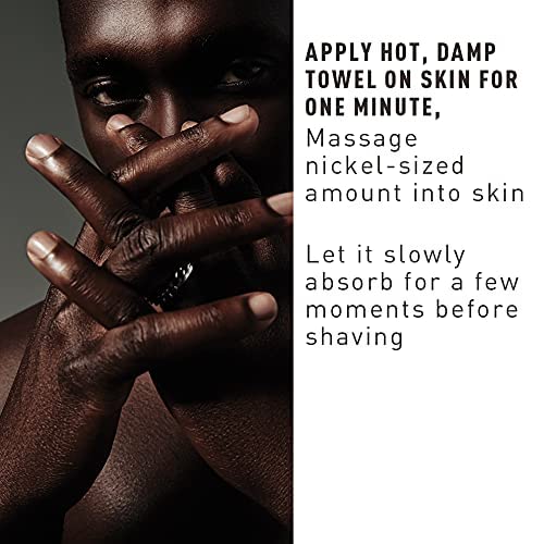 Bevel bottle next to brush and razor demonstrating pre-shave routine benefit