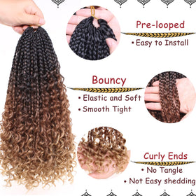 Beverlee pre-looped root detail showing easy-install loops for faster styling