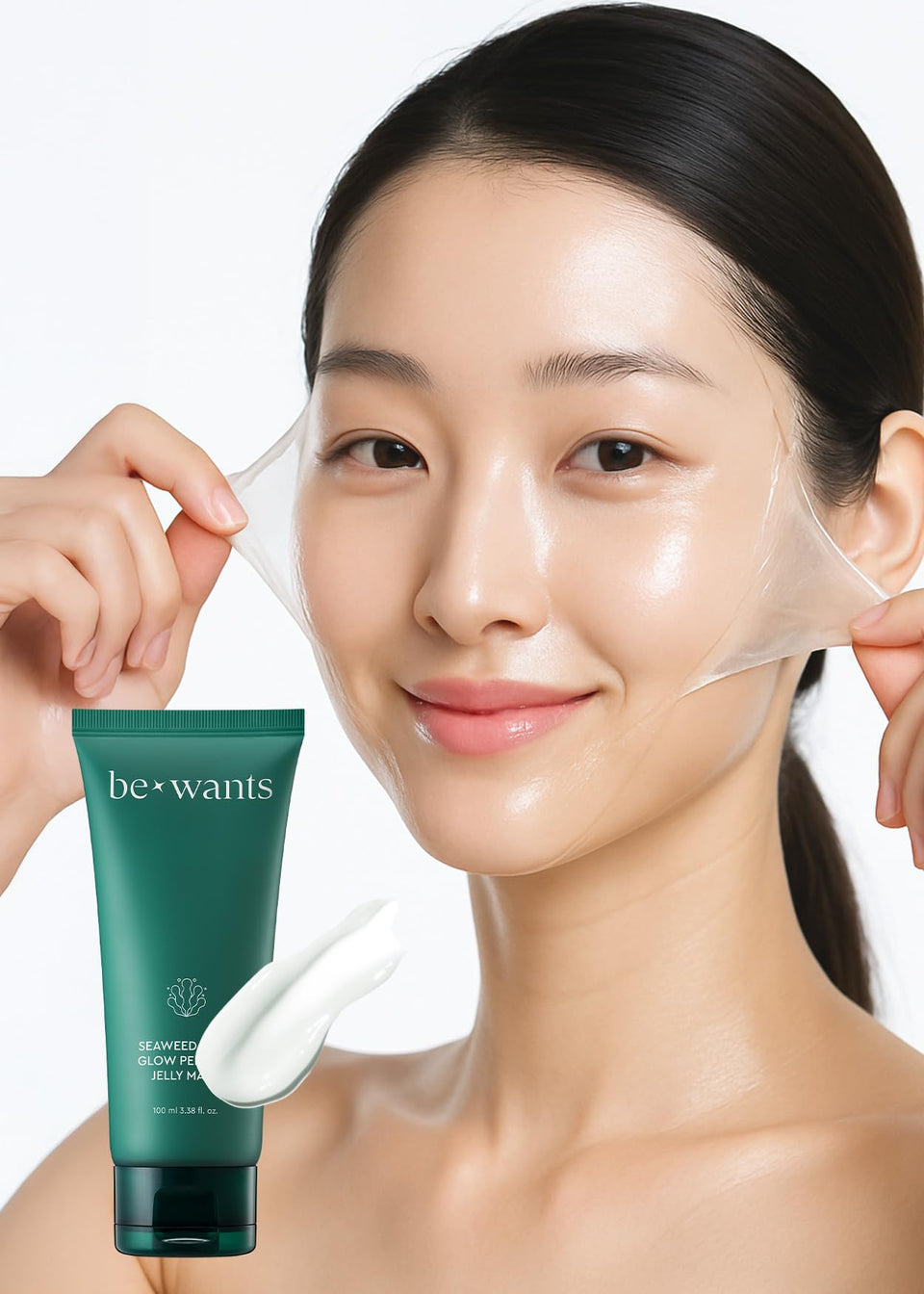 BE+WANTS front packaging to show product branding and size benefits